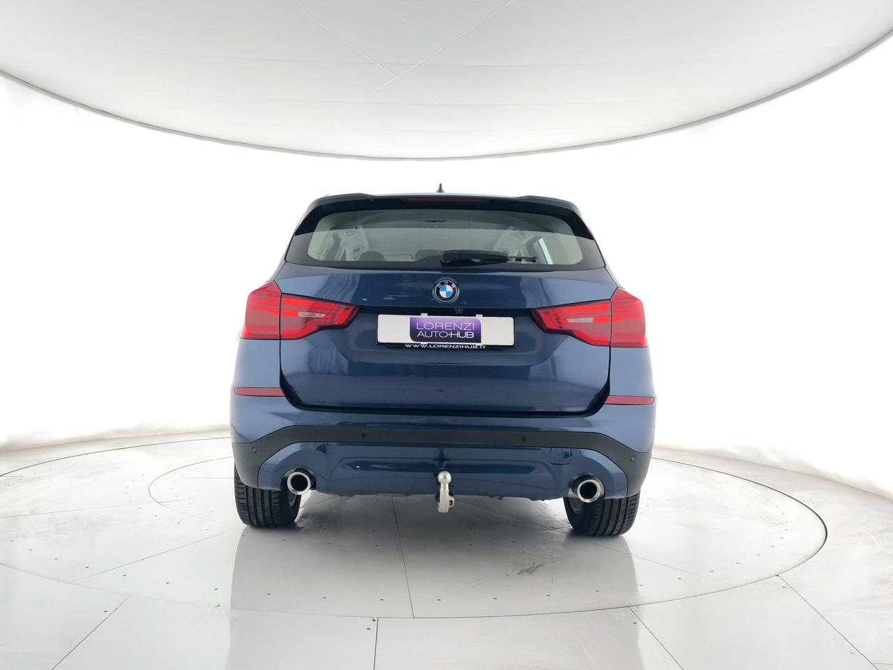 BMW X3 xdrive 20d mhev 48V auto GANCIO TRAINO+PELLE+C19"