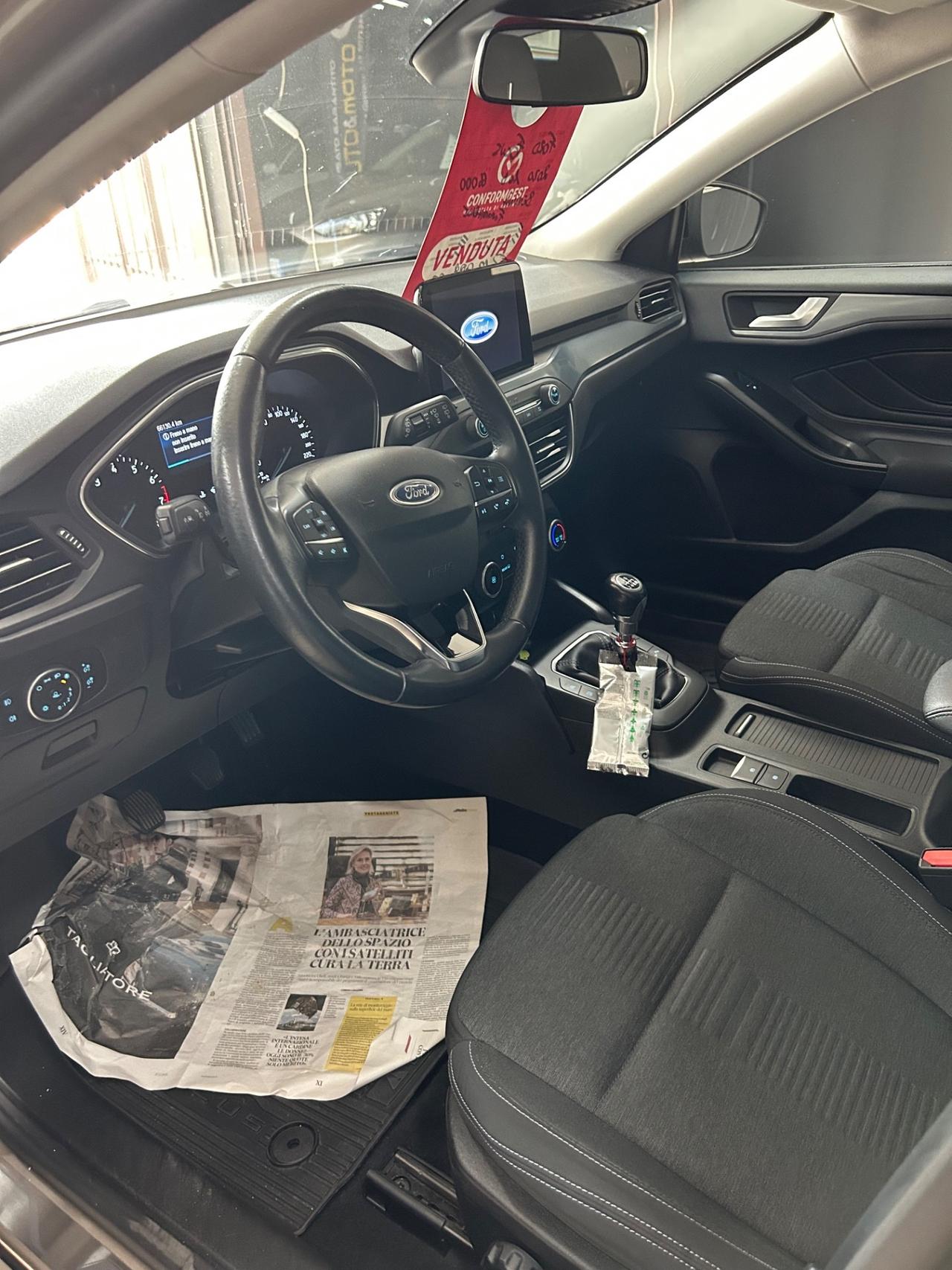 Ford Focus 1.0 EcoBoost 125 CV manuale 5p. Active Co-Pilot