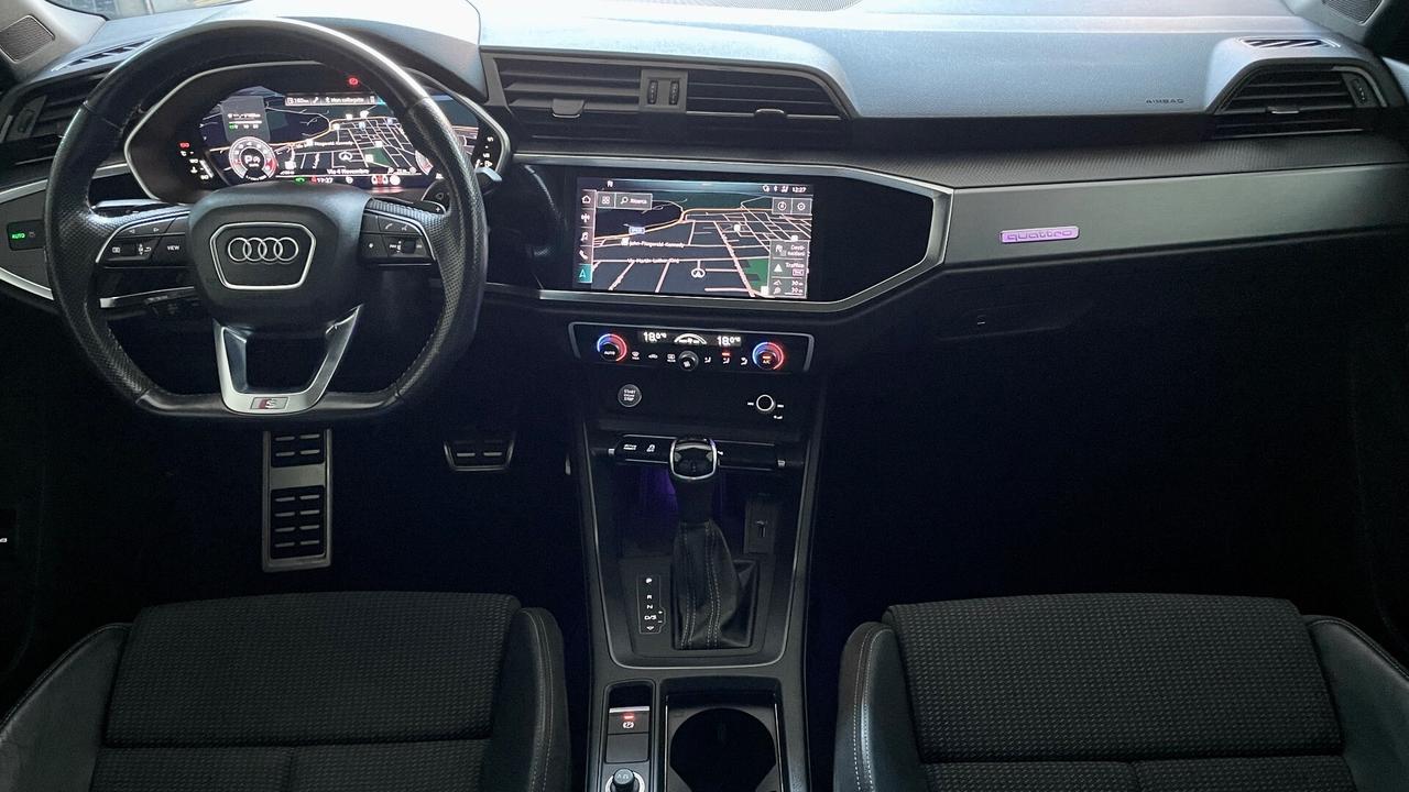 AUDI Q3 QUATTRO 40 2.0 S-LINE S-TRONIC TFSI 190 CV - VIRTUAL COCKPIT, TETTO, PACCHETTO LUCI