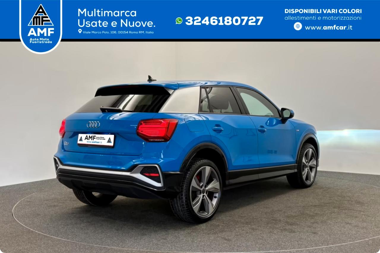 Audi Q2 35 TDI S tronic line MATRIX 19 PANO CAMERA NA