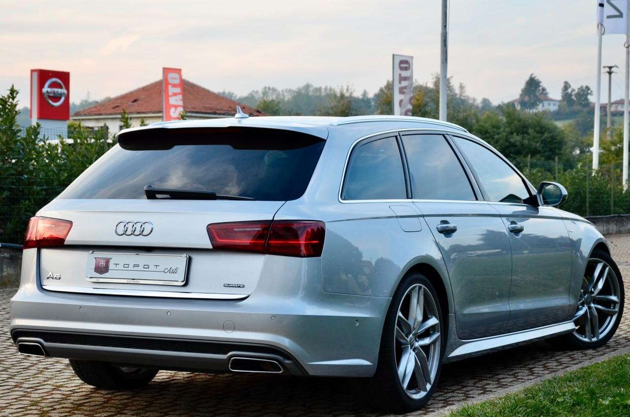 AUDI A6 3.0 TDI V6 S-LINE INT+EXT QUATTRO 218cv S-TRONIC, ECCELLENTI CONDIZIONI, BOLLO 7/26, HI-FI BOSE, SOSPENSIONI PNEUMATICHE, FULL LED, RETROCAMERA, WINTER PACK, PELLE VALCONA, 20", PERMUTE
