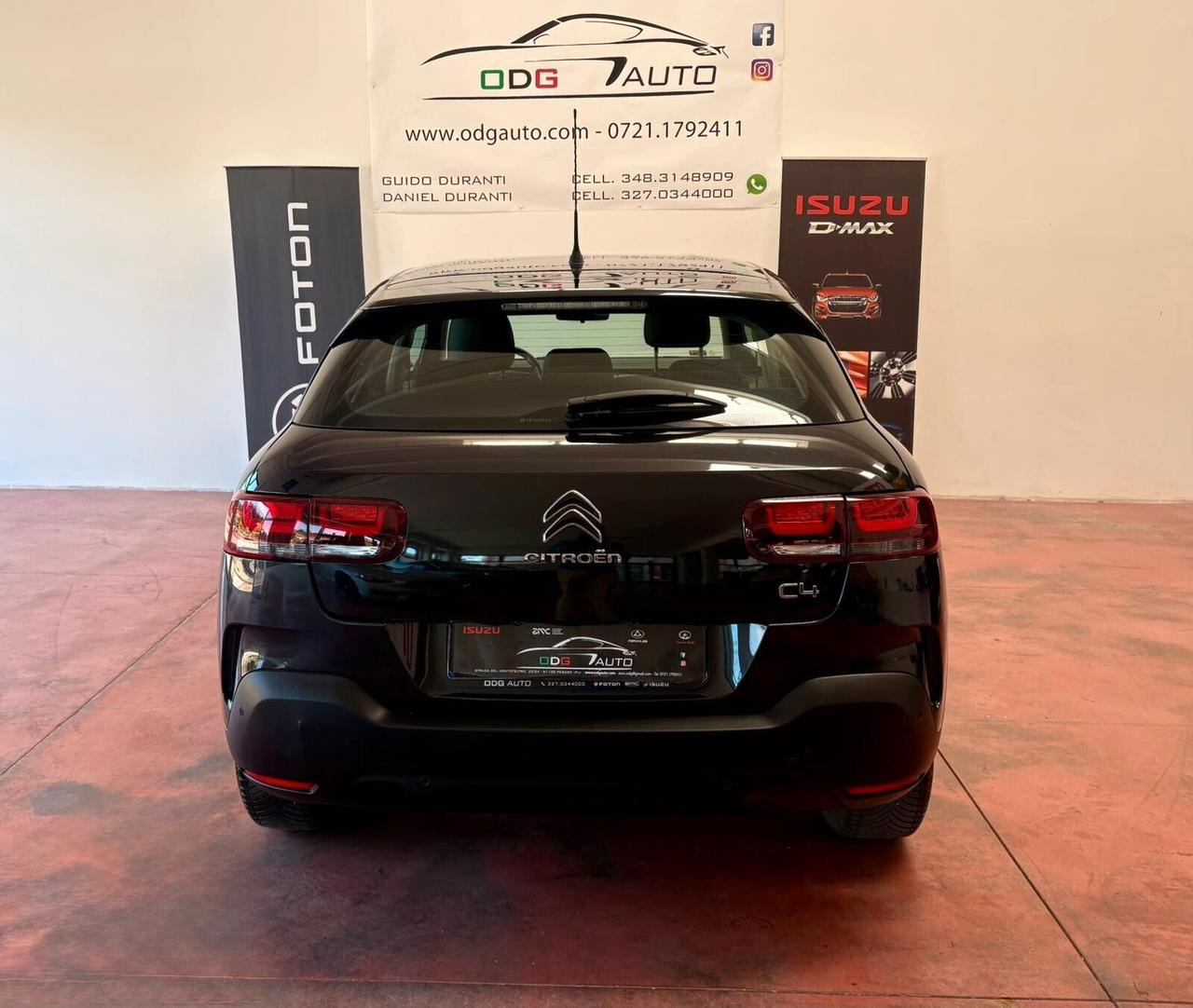 CITROEN C4 CACTUS Diesel 1.5 CV 102 EURO 6D Per NEOPATENTATI Km 84.384 garanzia 12 mesi