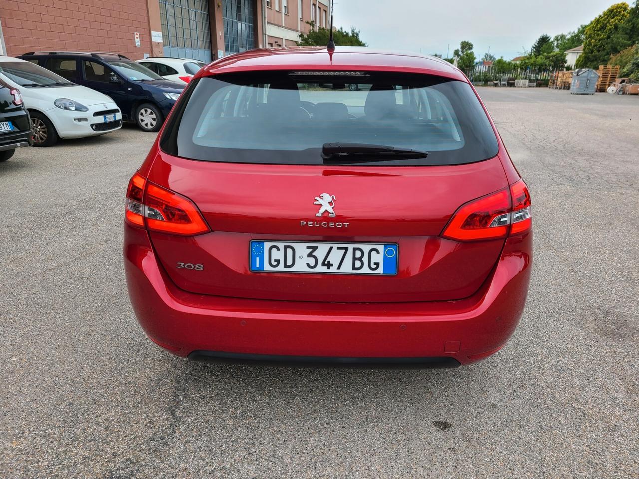 Peugeot 308 diesel 1.6 cilindrata anno 2020 euro6