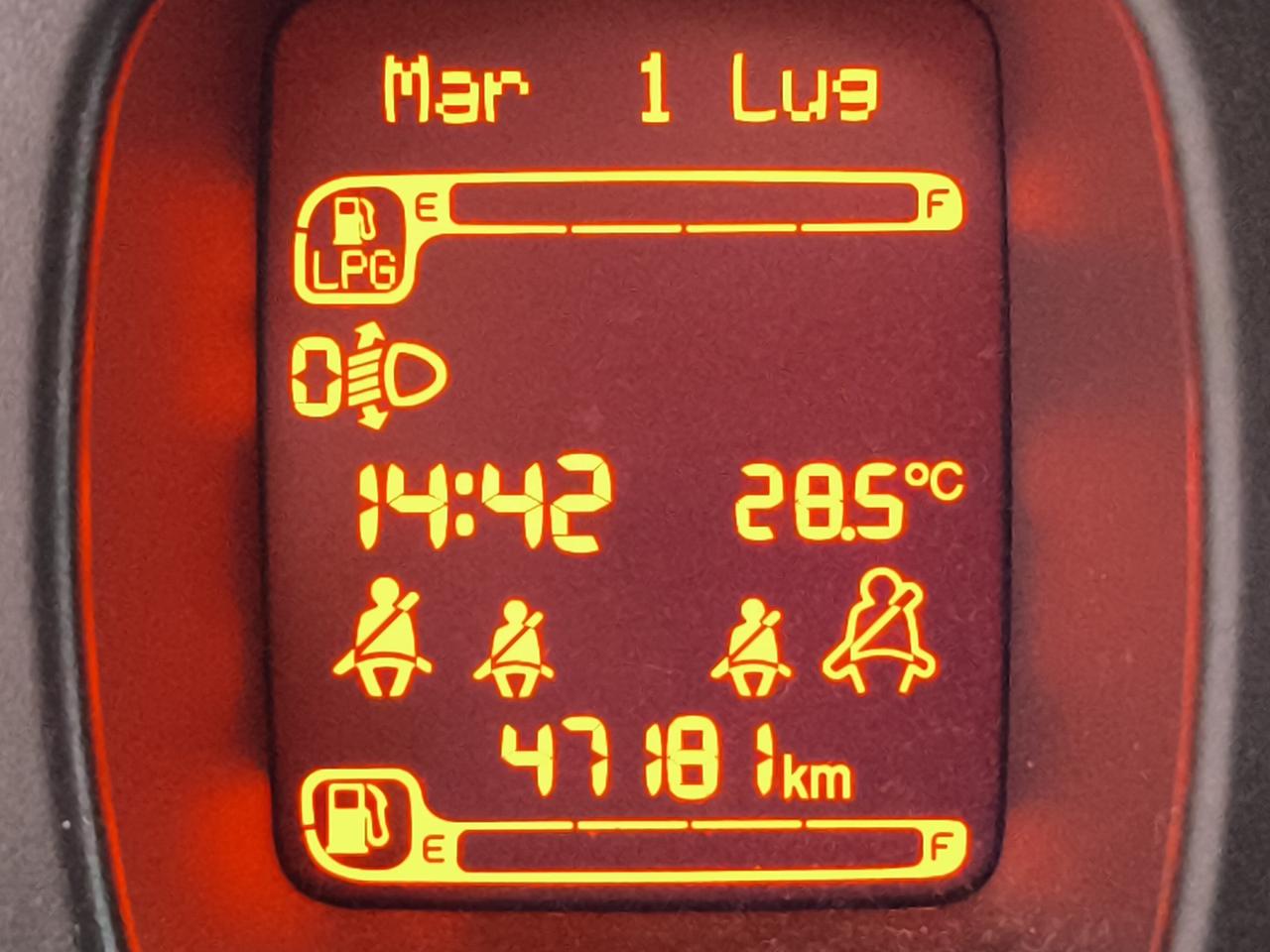 FIAT Panda III 2016 - Panda 1.2 Lounge easypower Gpl 69cv my19