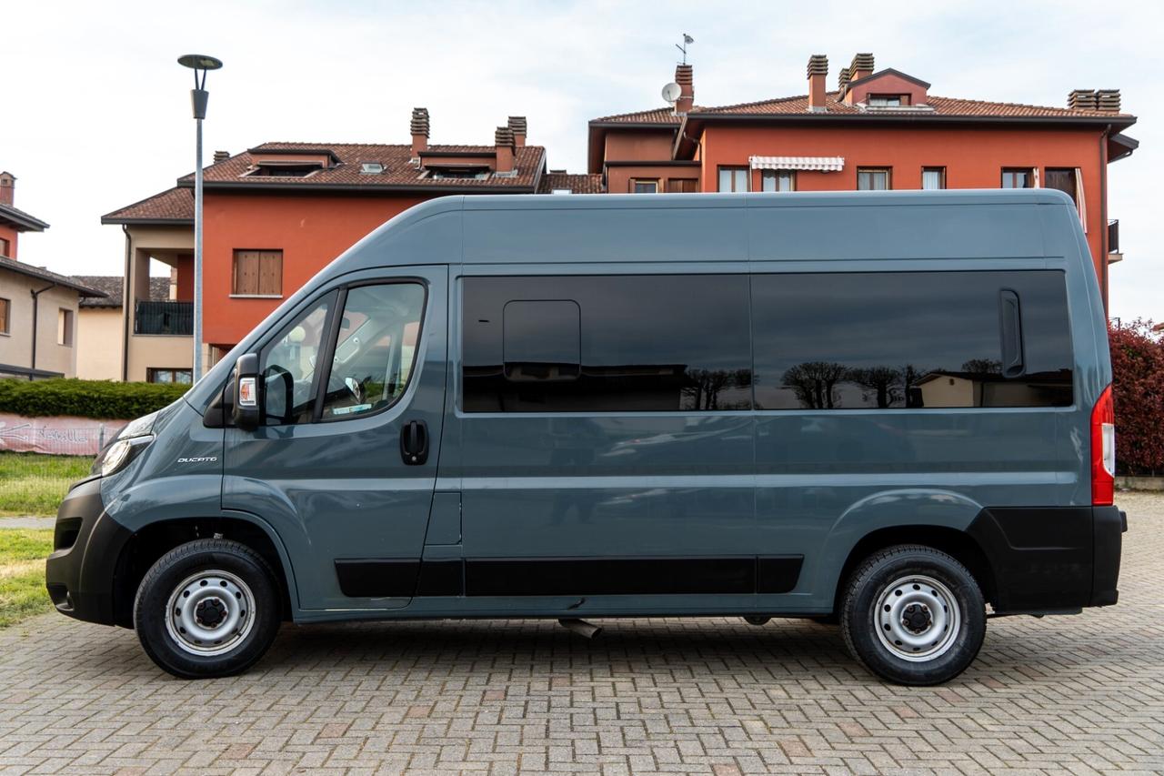 Fiat Ducato 140CV PANORAMA 9 POSTI - MOTORE NUOVO - 2021