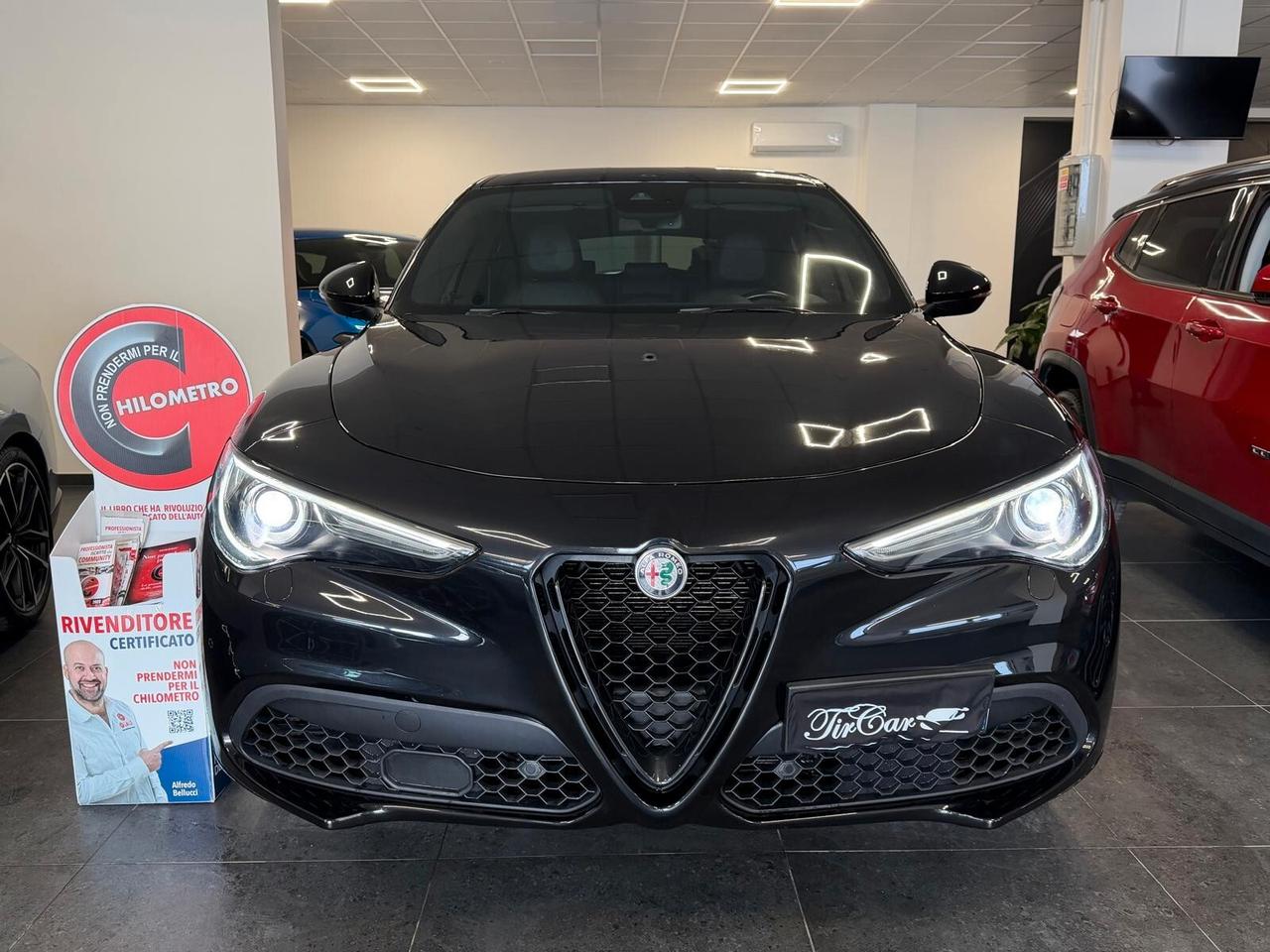 ALFA ROMEO STELVIO VELOCE 2.2 210CV Q4 PELLE NAVI CAM ANNO 2021