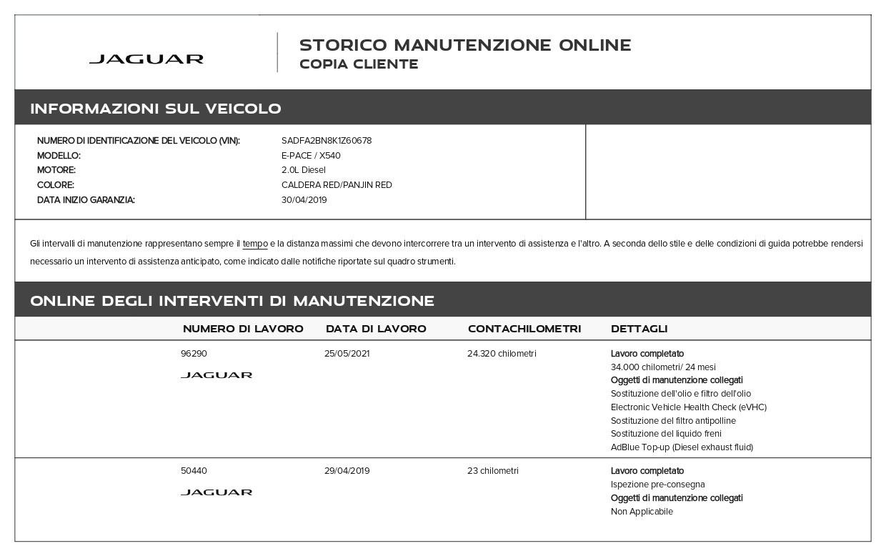 JAGUAR E-Pace 2.0d i4 S awd 150cv auto CAMERA+APP CONNECT+PELLE