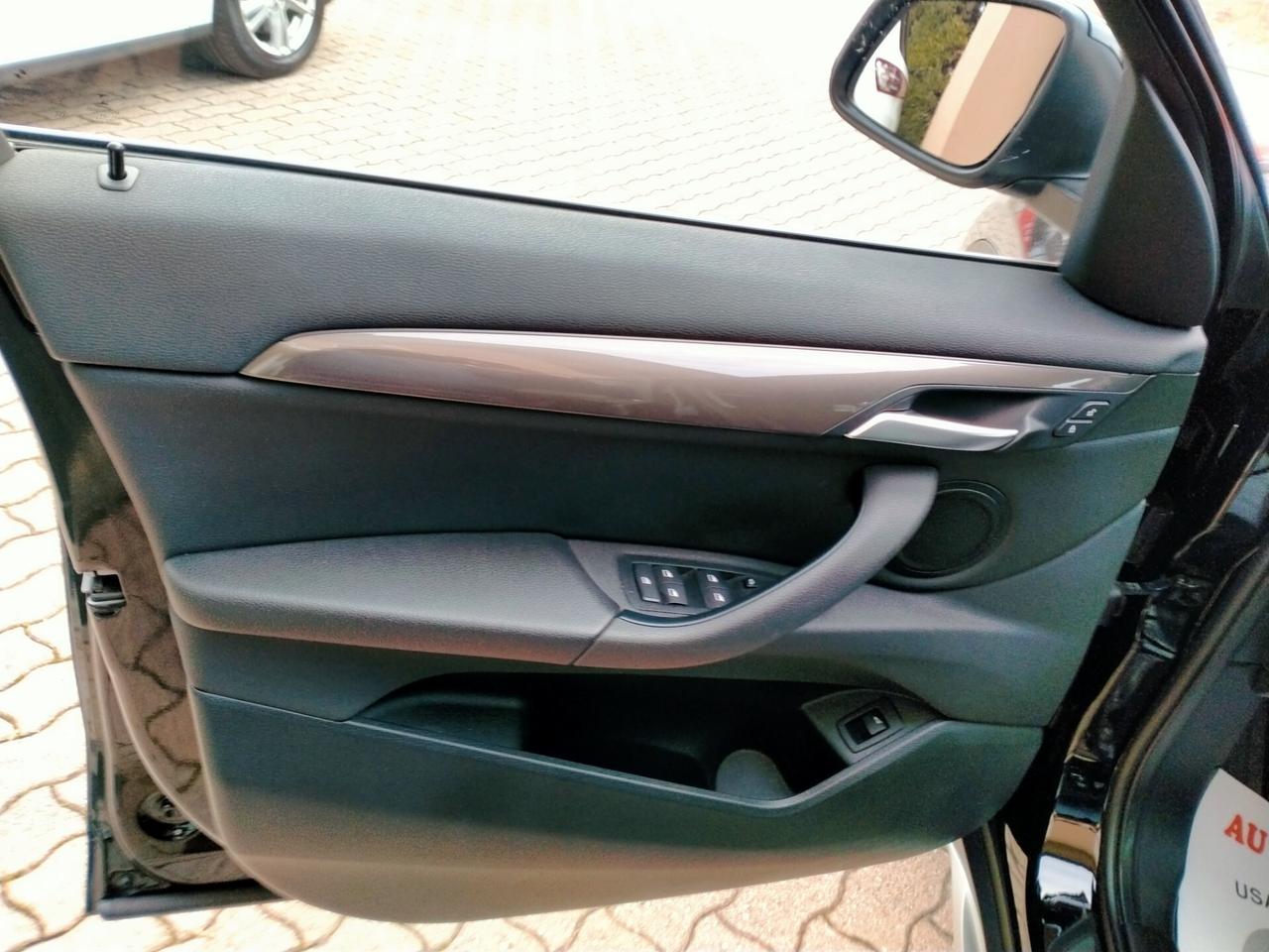 BMW X1 18D XDRIVE M.Y.20 XLINE / PELLE TOTALE / NERO LUCIDO