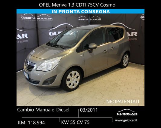 OPEL Meriva 2ª s. Meriva 1.3 CDTI 75CV Cosmo