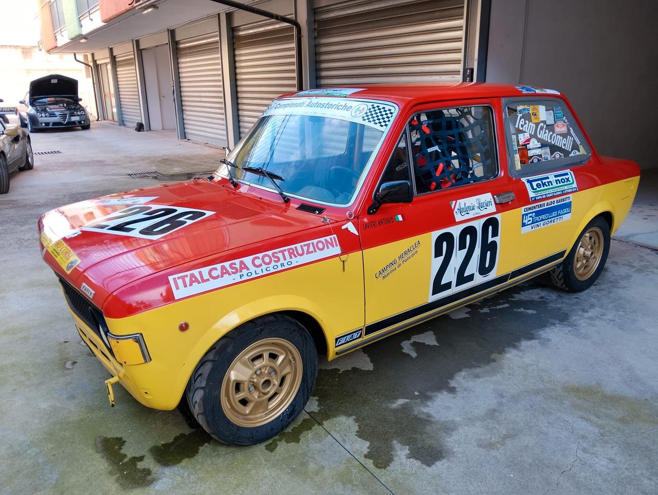 Fiat 128 Fiat 128 Rally by Giacomelli, auto da corsa