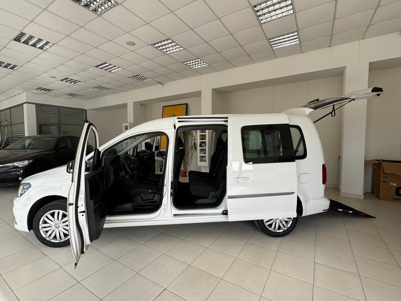 Volkswagen Caddy 2.0 TDI 102 CV Maxi Trasporto Disabile