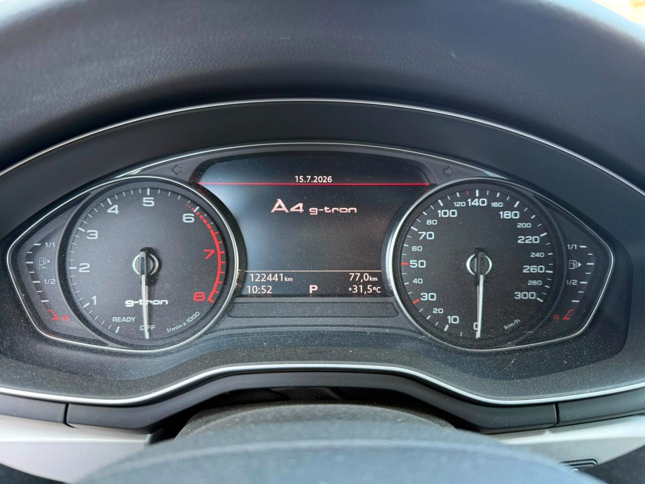Audi A4 40 g-tron INCIDENTATA 2019
