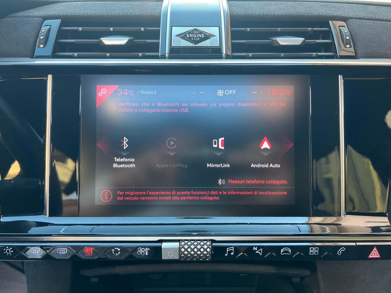 DS7 CROSSBACK GRAND CHIC 2.0 HDI 180CV TETTO ALCANTARA NAVI CAM ANNO 2020