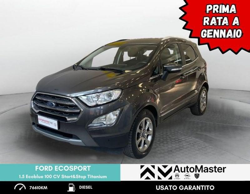 Ford EcoSport 1.5 Ecoblue 100 CV Start&Stop Titanium