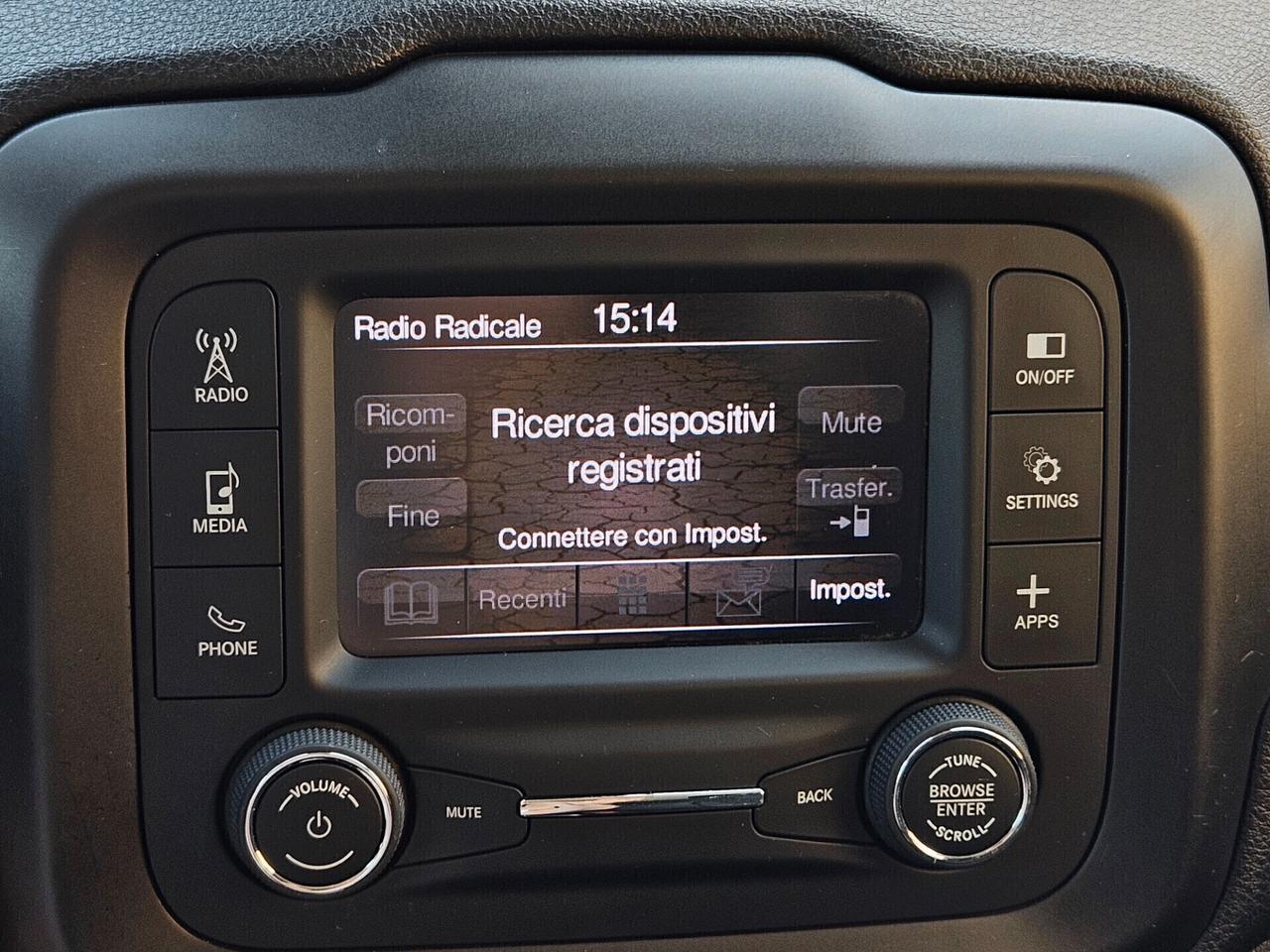 JEEP RENEGADE 1600 MJT 67000 CHILOMETRI CERTIFICAT