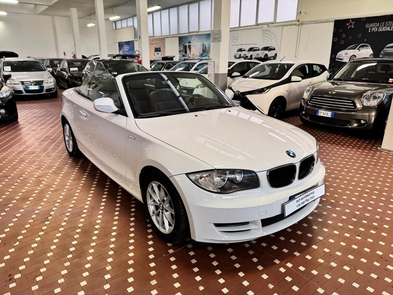 Bmw 118 118d 2.0 143CV Cabrio Futura - UNICO PROPRIETARIO