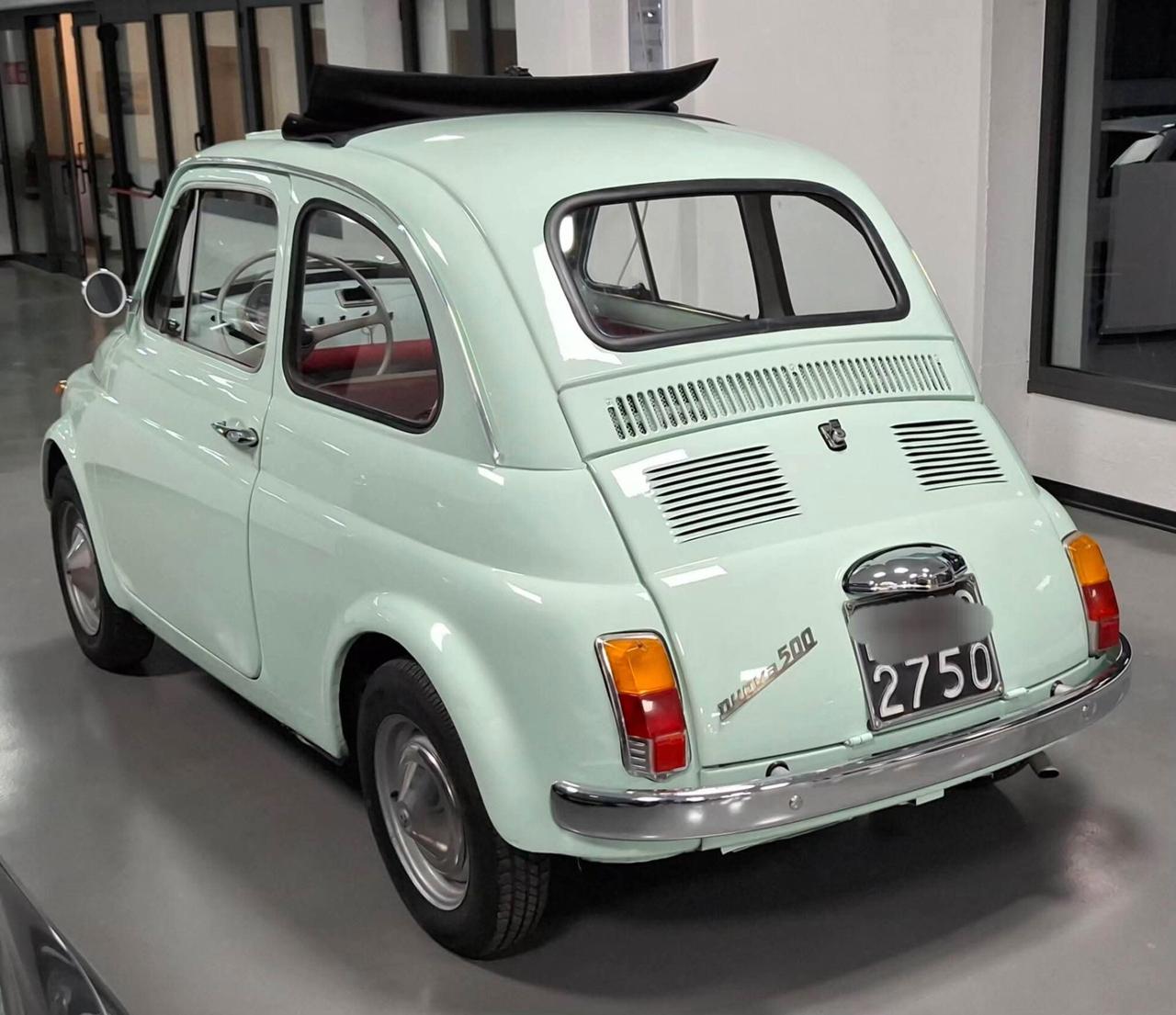 Fiat 500F uniproprietario Libretto e targhe originali