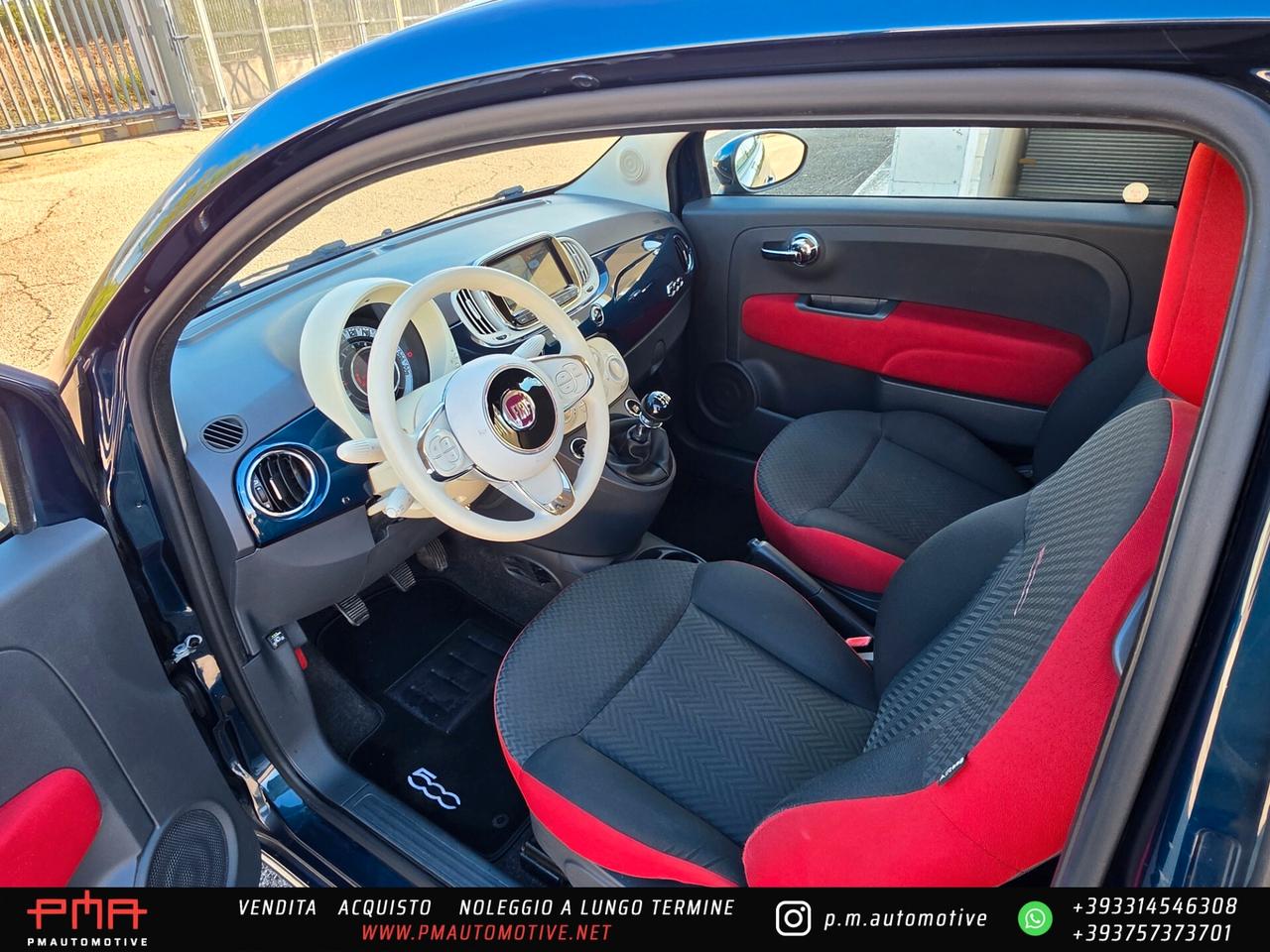 Fiat 500 1.2 Pop 69cv GPL carplay android auto