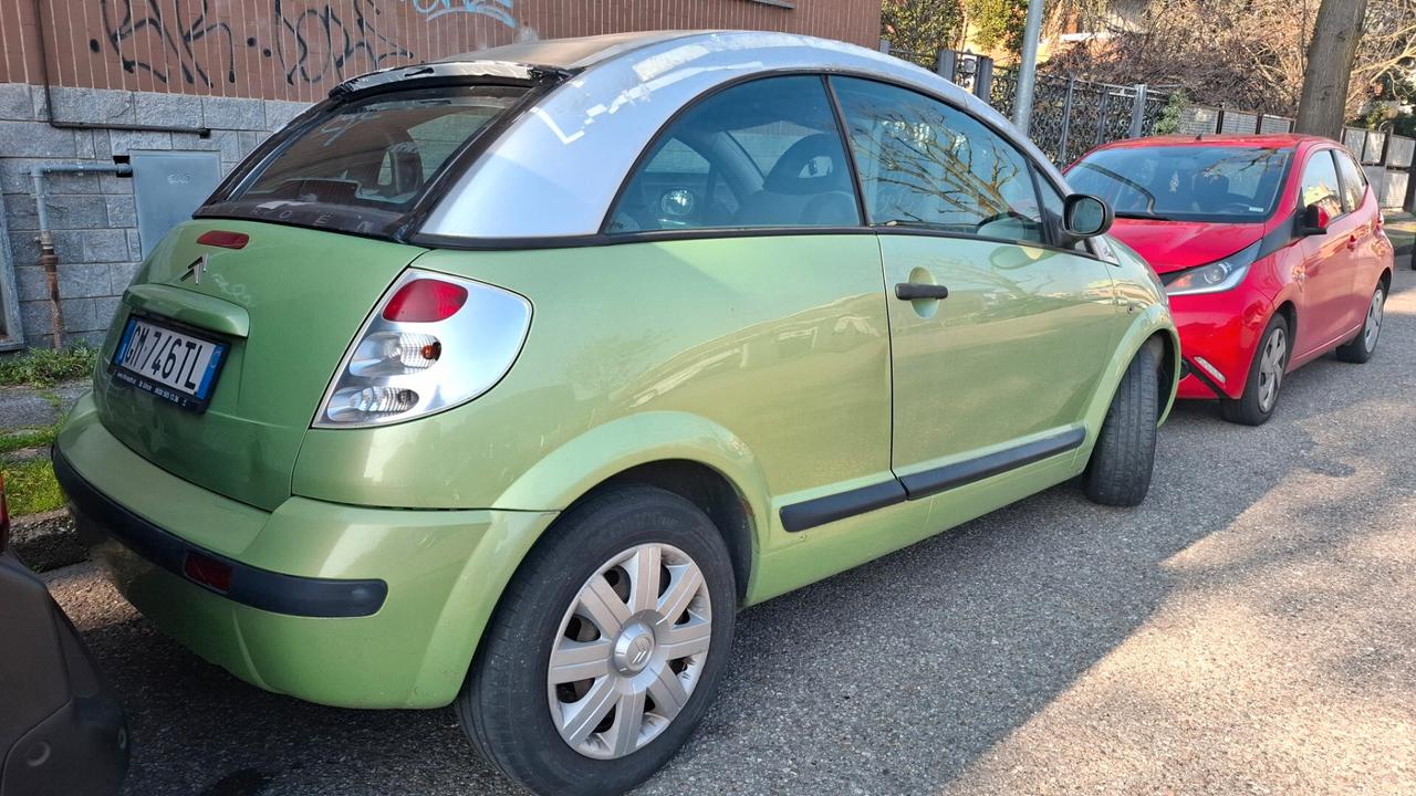 Citroen C3 Pluriel 1.4 benzina, tetto non va