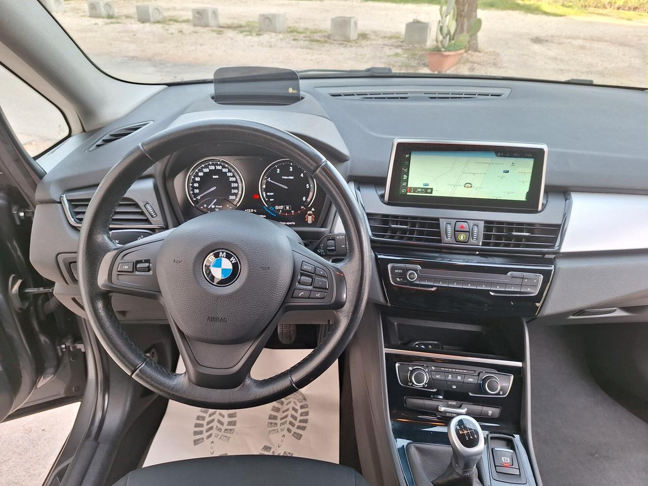 Bmw 216d GRAN TOURER 7 POSTI NAVI 2018