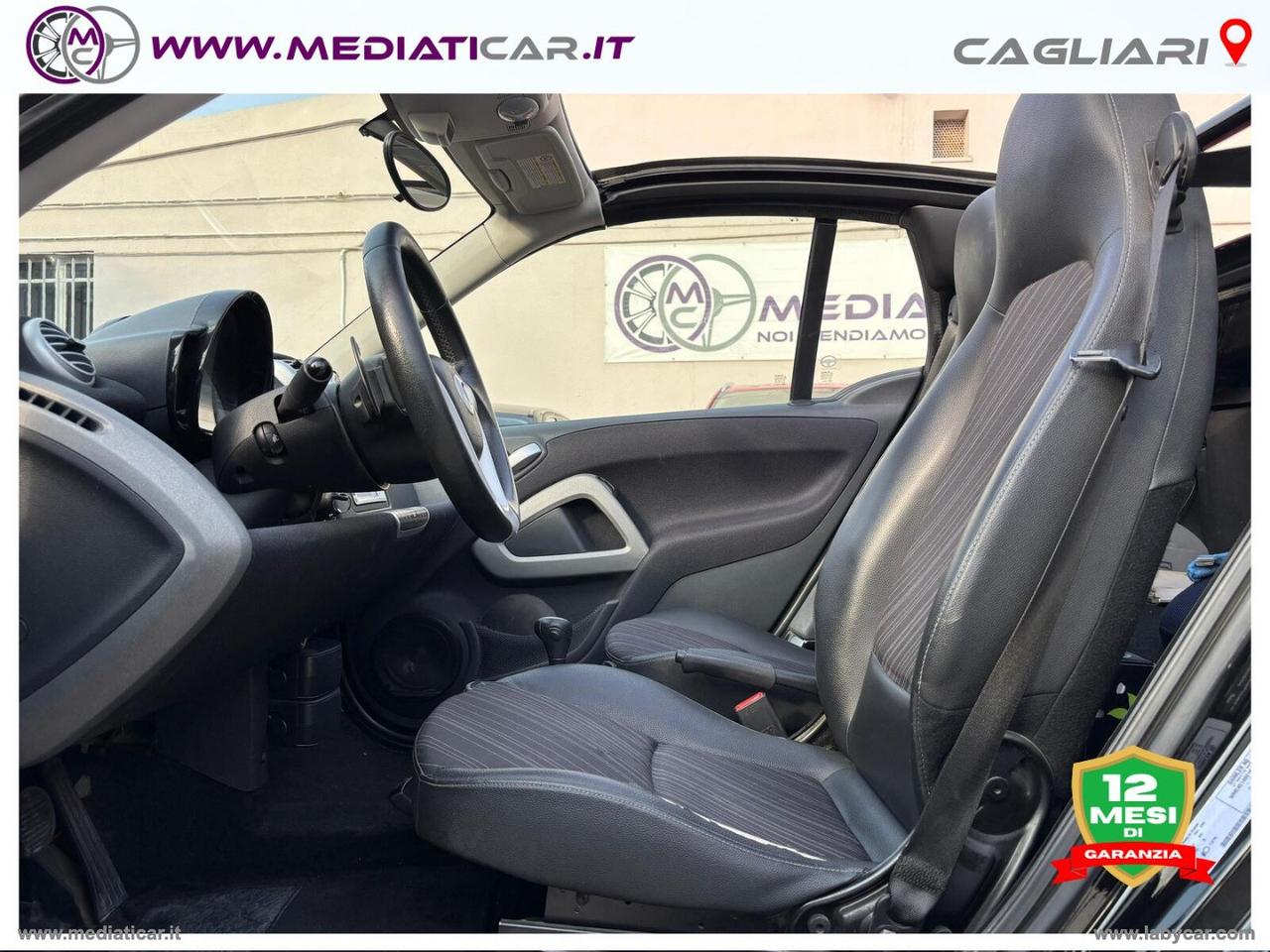 SMART fortwo 1000 52 kW MHD cabrio passion