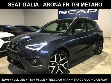 SEAT Arona 1.0 TGI FR FULL LED+CERCHI "18+TELECAM+PARK