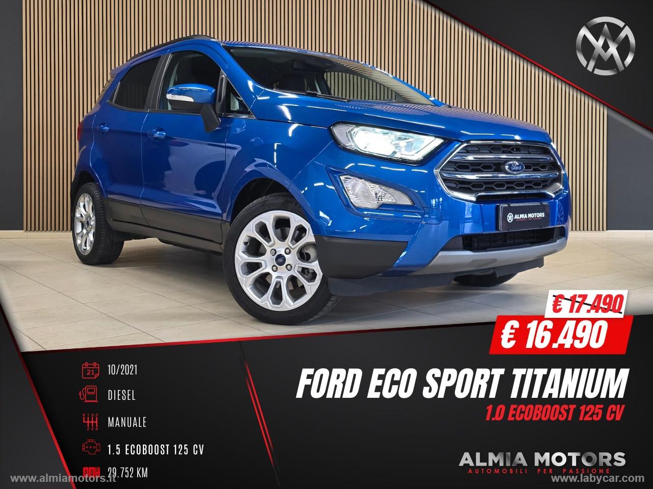 FORD EcoSport 1.0 EcoBoost 125 CV S&S Titanium