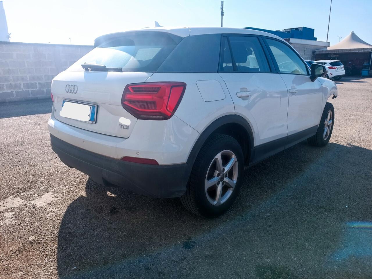 Audi Q2 1.6 TDI Sinistrata