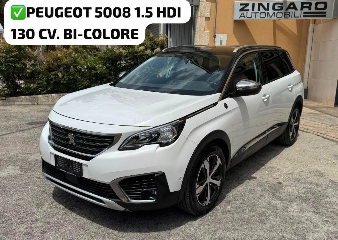 PEUGEOT 5008 1.5 HDI 130 CV. BI-COLORE CROSSWAY 7 POSTI