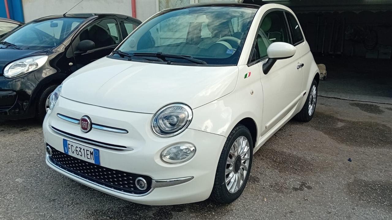 Fiat 500 lounge-1.3 mjt-95cv-12/2016