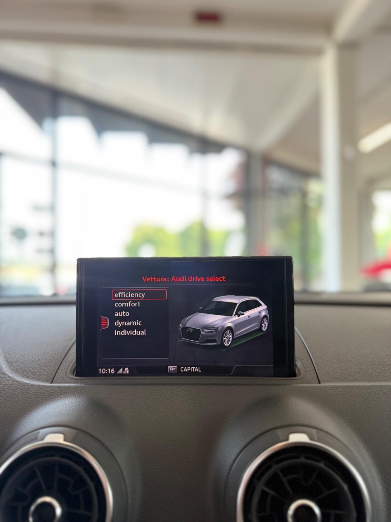 Audi A3 1.6 TDI 116 CV S tronic Sport 09/2017 EURO 6B NEOPATENTATI