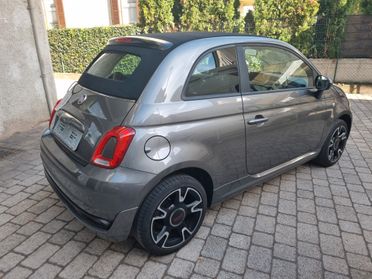 Fiat 500 C 1.2 SPORT anno2018 km64000 neopat
