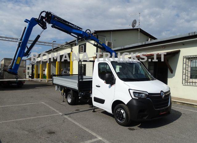 RENAULT Master 145CV CASSONE FISSO E GRU+ RADIOCOMANDO ORDINABILE