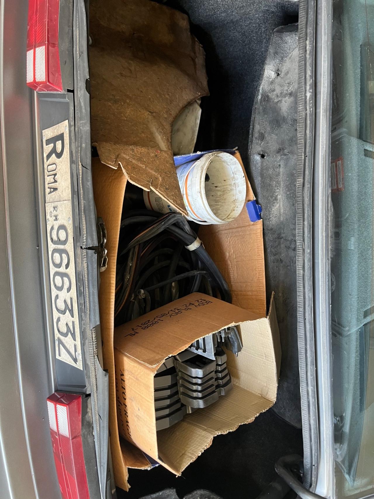 Alfa Romeo 75 Turbo SENZA MOTORE