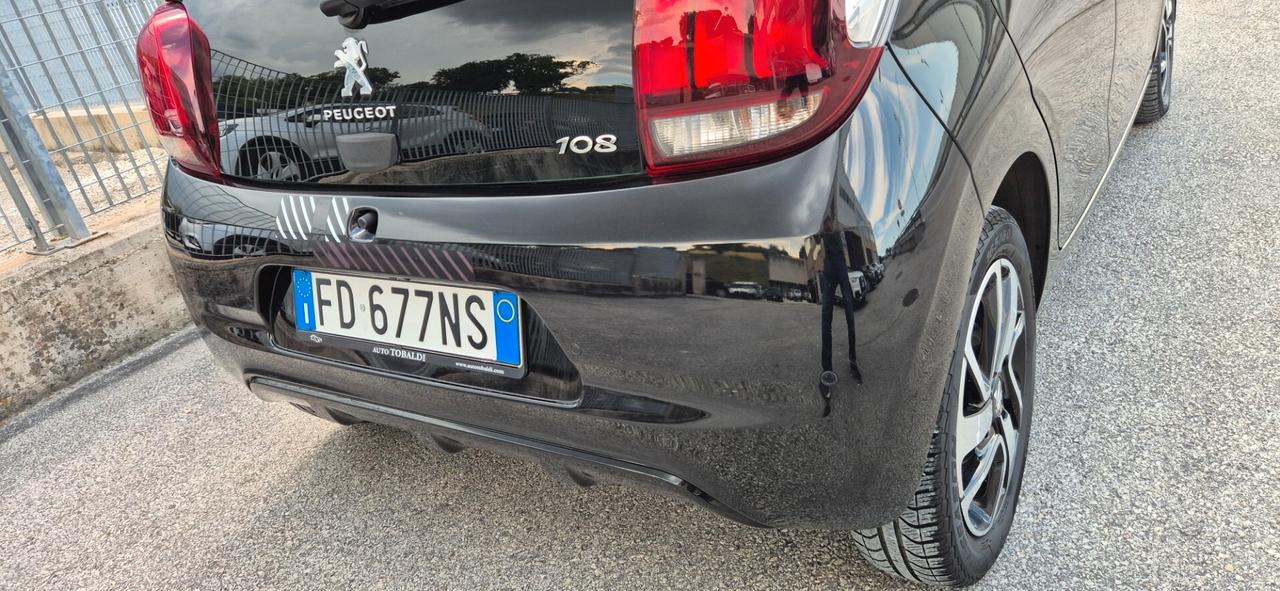 Peugeot 108 VTi 68 5 porte Active TOP NEOPATENTATI