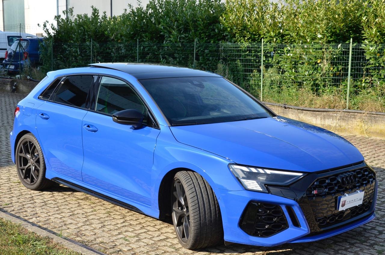 AUDI RS3 Sportback 2.5 tfsi 400cv, CARBOCERAMICI , PERMUTE