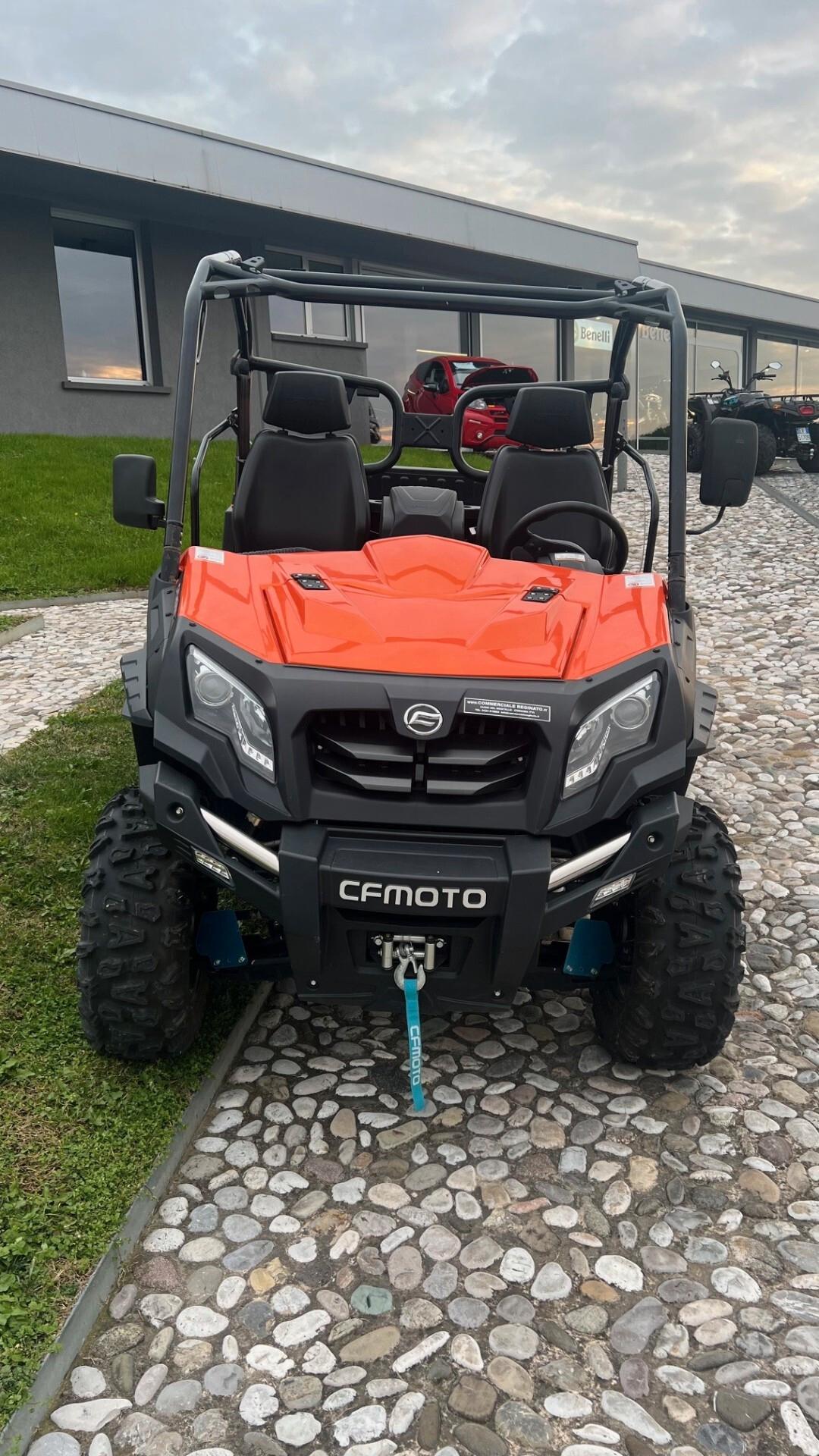 Cf Moto UForce 550 Targa Gialla - Macchina Agricola