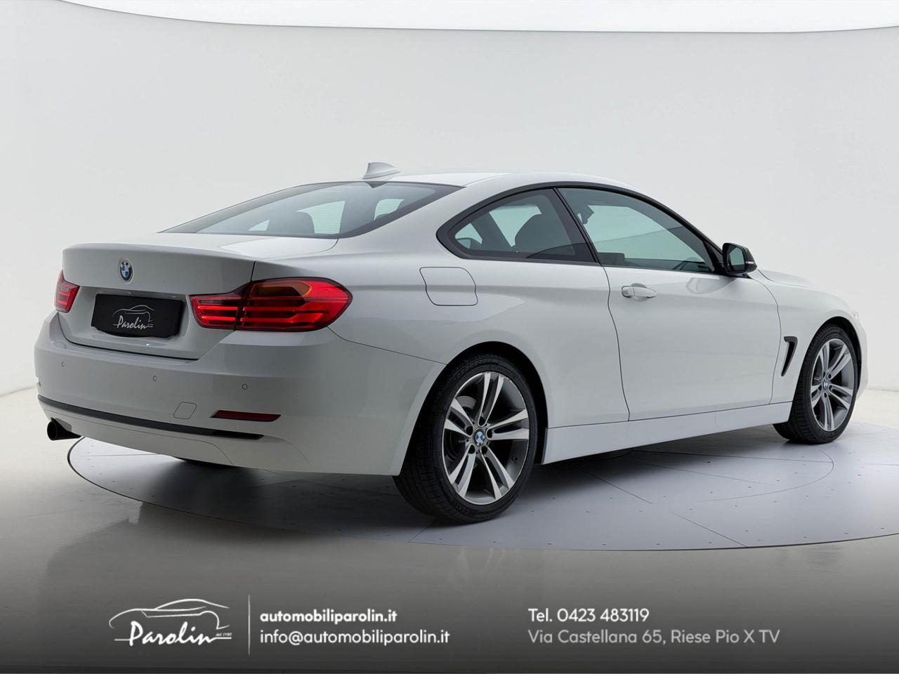 BMW 420 i Coupe Sport Xenon-ACC-Park-Black pack