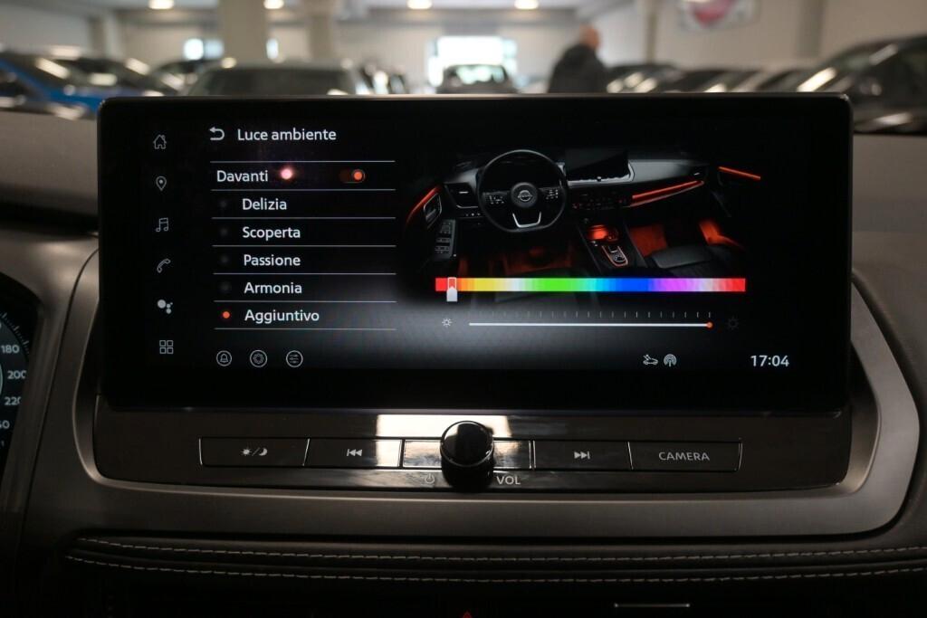 NISSAN QASHQAI 1.3 140CV MHEV 6M. N-CONNECTA ( ADAPTIVE CRUISE - NAVI - COCKPIT - FARI LED - MIRROR - PDC - TELECAMERA 360 - AMBIENT LIGHTS - CERCHI 18 )