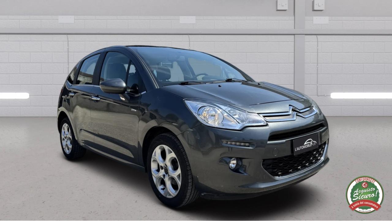 Citroen C3 Exclusive 1.2 82cv **Garanzia Guasti 12 Mesi**