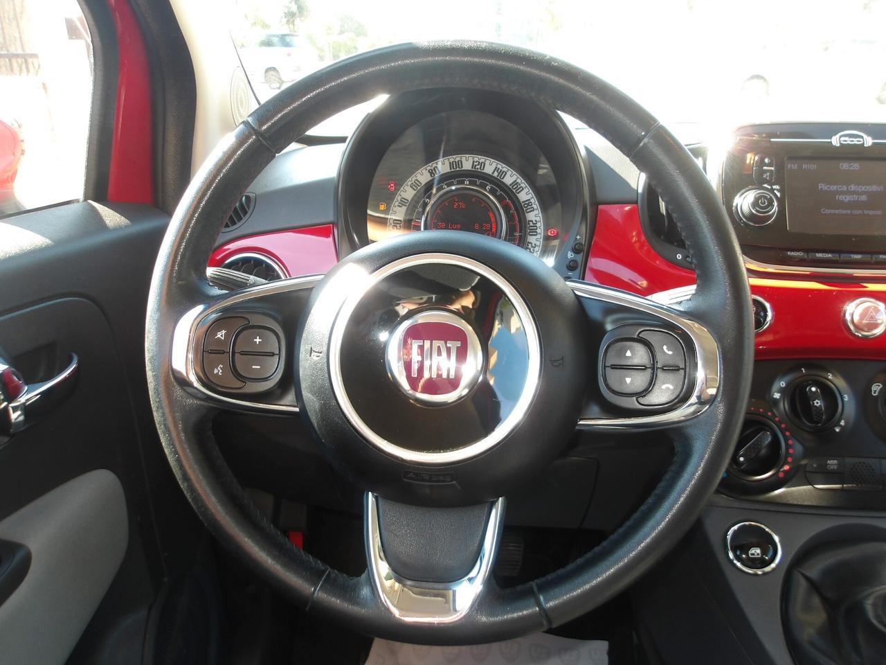 FIAT 500 1.2 BENZ-GARANZIA FULL-2017