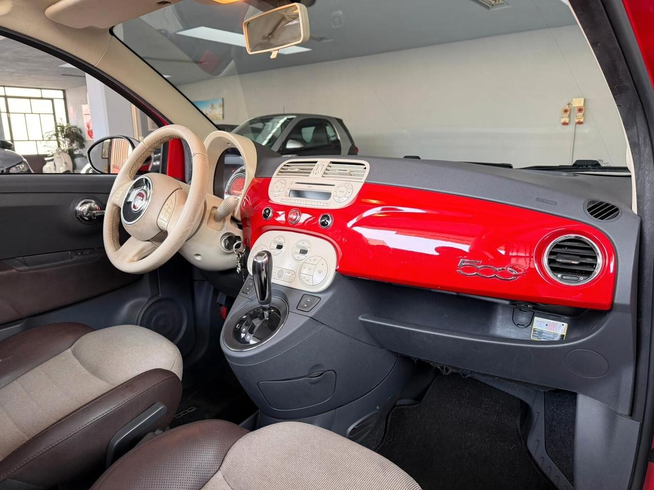 Fiat 500 CABRIO 1.2cc LOUNGE 69cv C/AUTOMATICO - 1 PROPRIETARIO