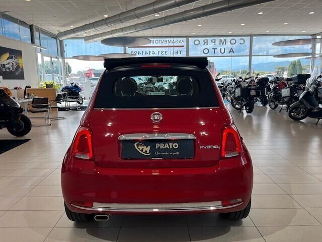 Fiat 500C 1.0 hybrid (Red) 70cv *CABRIO*13.000 KM*