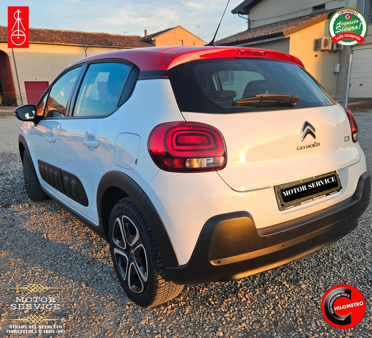 Citroen C3 1.2 benzina 82 69000km garantita