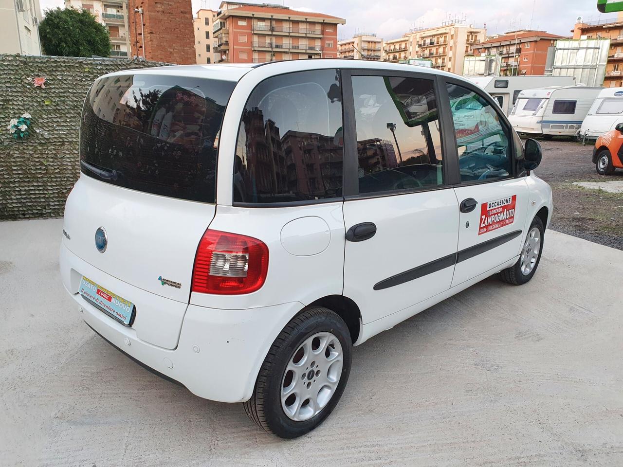 Fiat Multipla 1.6 16V Natural Power 6 POSTI ZAMPOGNAUTO CT