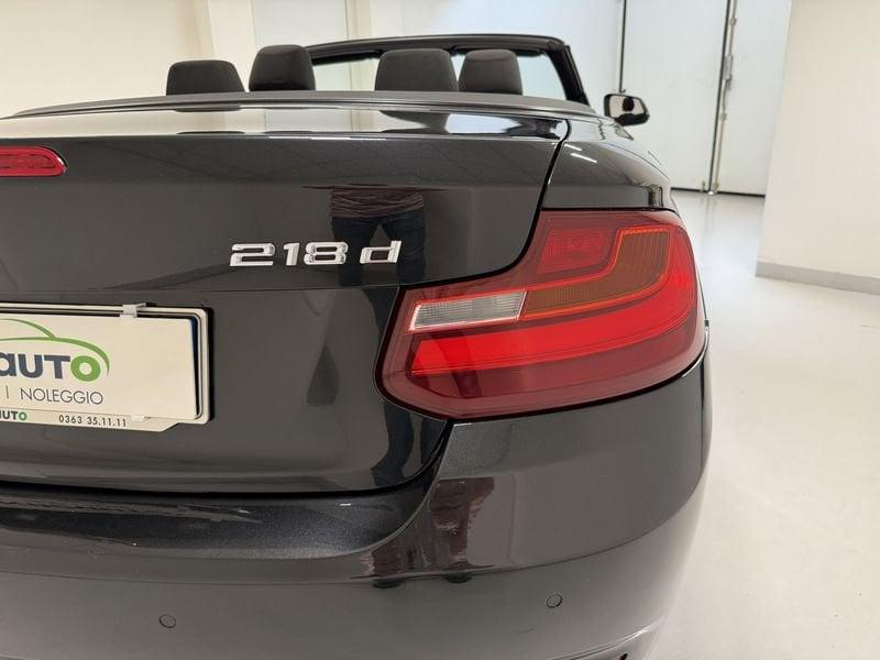 BMW Serie 2 Cabrio 218d Cabrio Advantage Steptronic - prezzo vero senza obbligo di finanziamento
