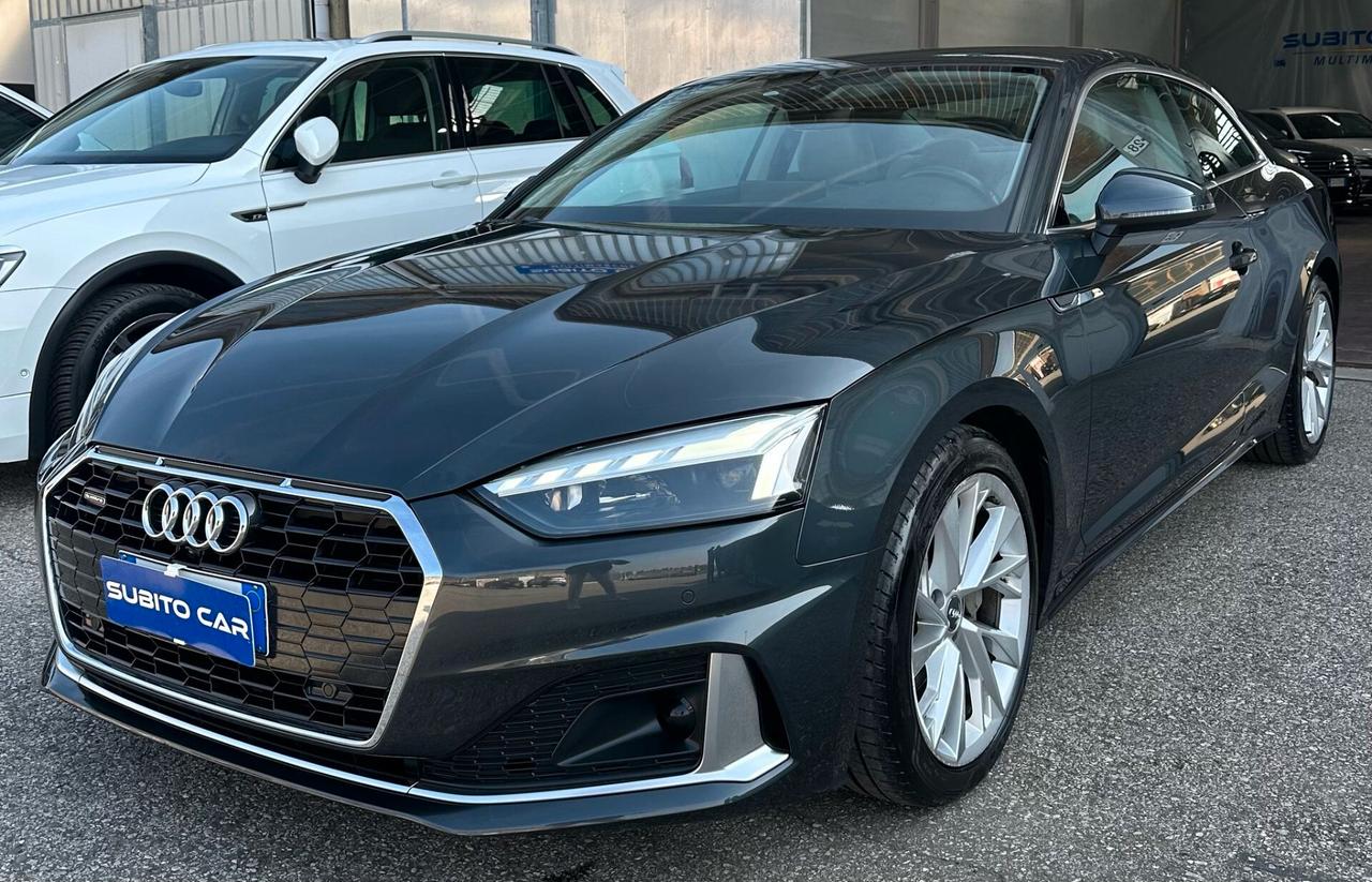 Audi A5 40 TDI quattro S tronic MATRIX TELECAMERA 360 INTERNO PELLE MISTO ALCANTARA