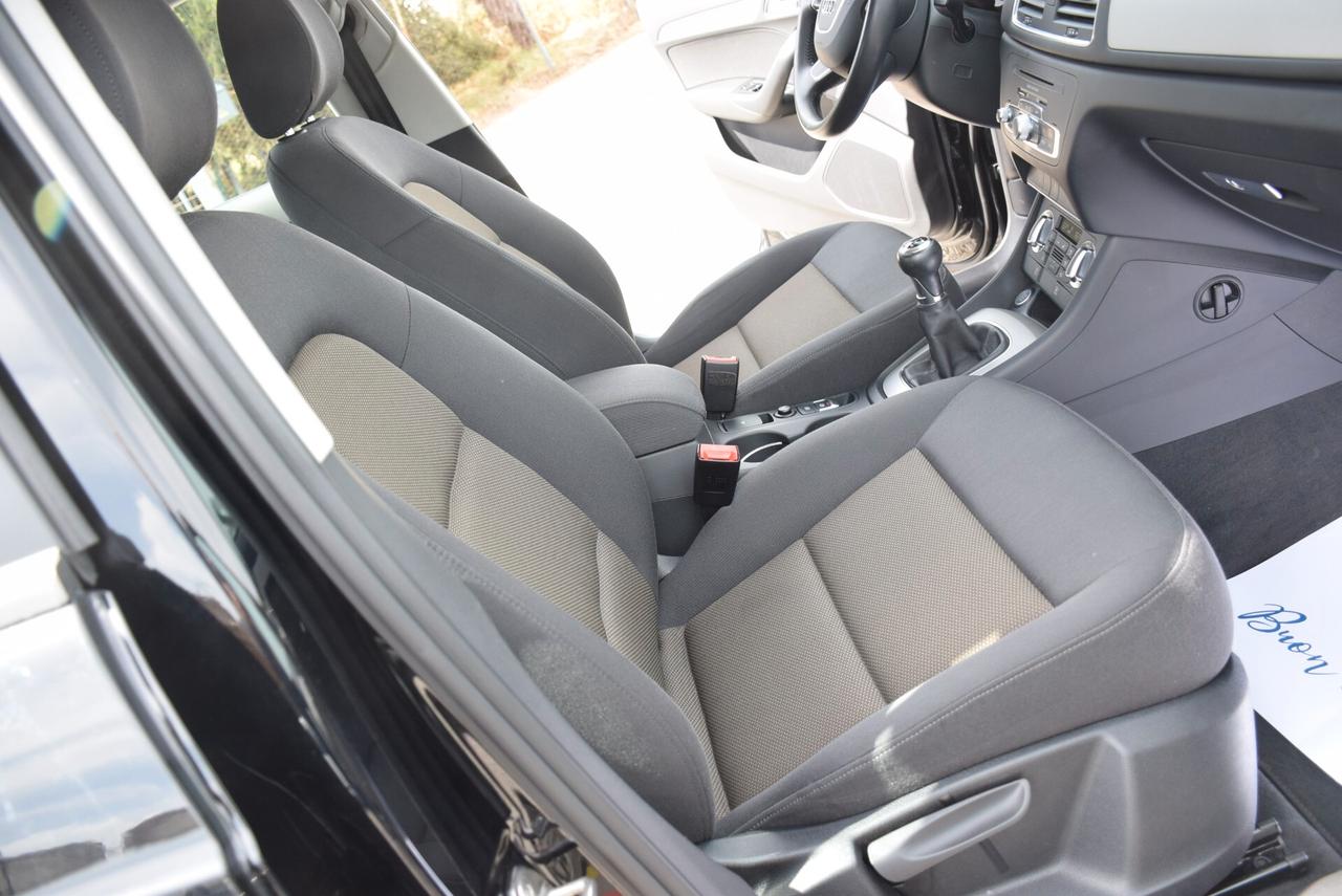 Audi Q3 2.0TDI 140CV 6M NAVI CRUISE SENSORI FULL