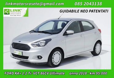 FORD Ka+ 1.2 Ti-VCT 85CV Ultimate
