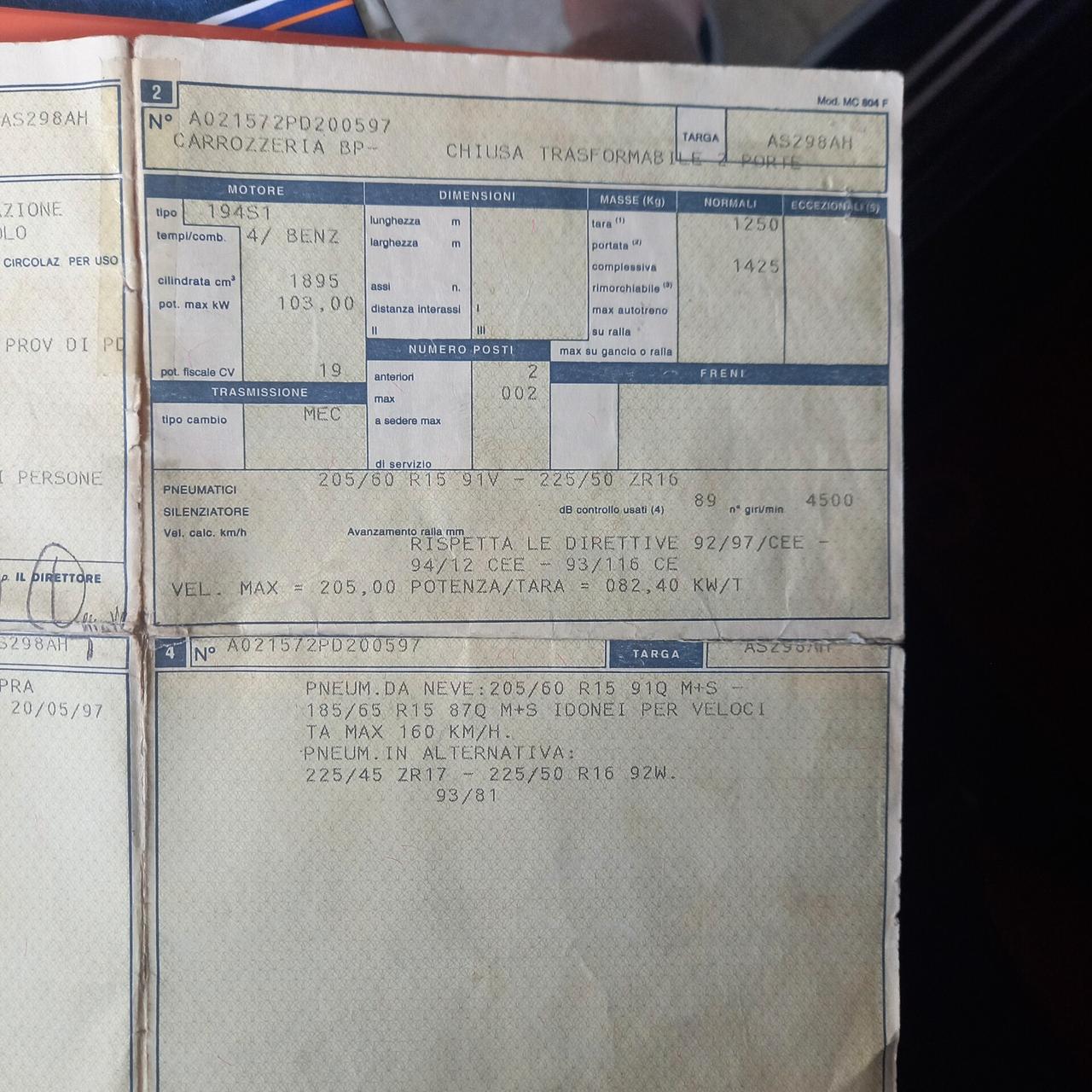 Bmw Z3 1.9 16V cat Roadster